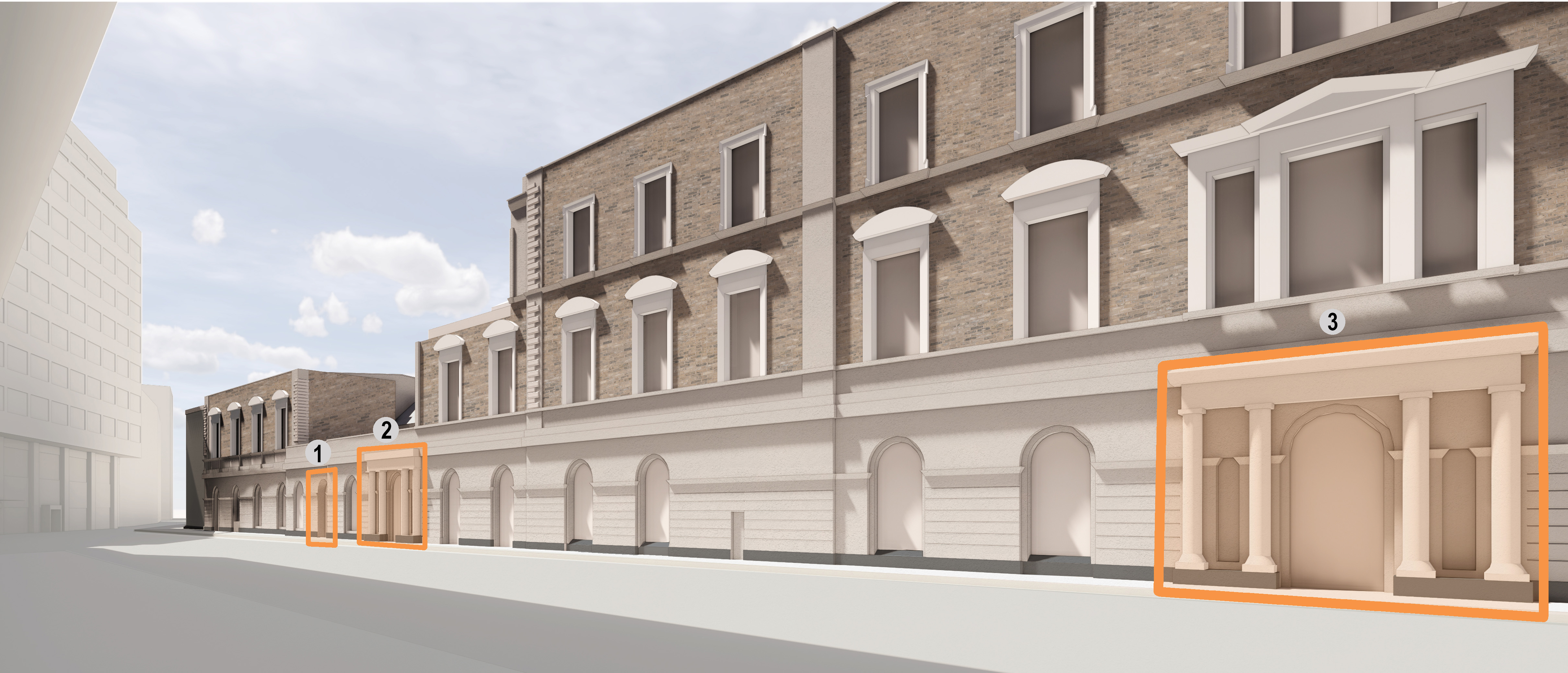 Public Realm & Hudson’s Place Stockley House